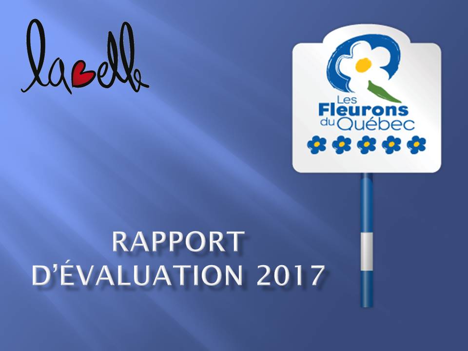 Fleurons rapport evaluation 2017